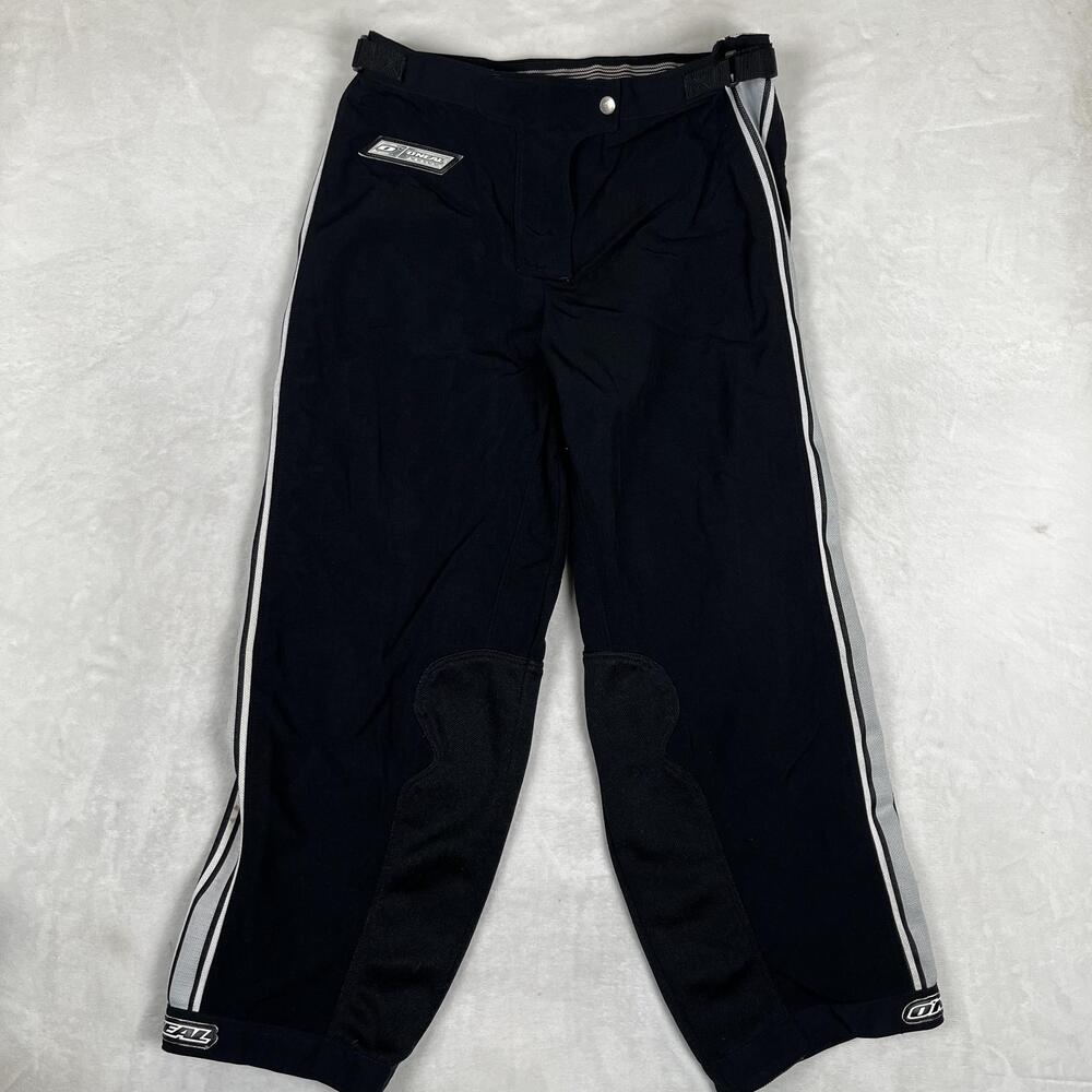 O'Neal Racing Track Pants Mens 34 Black Nylon Aramid Fiber Knee Moto Motocross